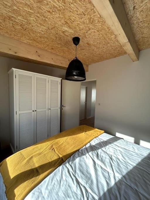 Maison Chalet 200 M De La Plage Climatisation Et Wifi جرْويسا المظهر الخارجي الصورة